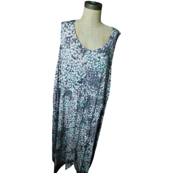 Carole Hochman Size 3X Plus Size Casual Knit Maxi Dress - Picture 1 of 5
